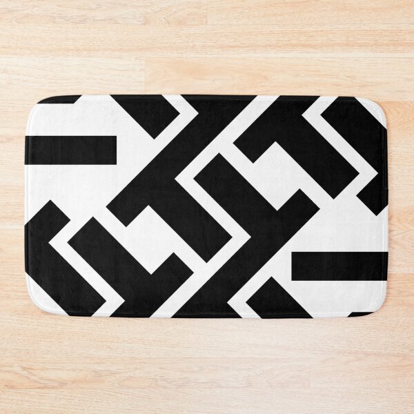 Item preview, black and white pattern designed and sold by cutecrazytshirt.