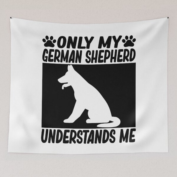 Item preview, only my german shepherd understands me funny german shepherd dog lover gift designed and sold by alaechamlal.