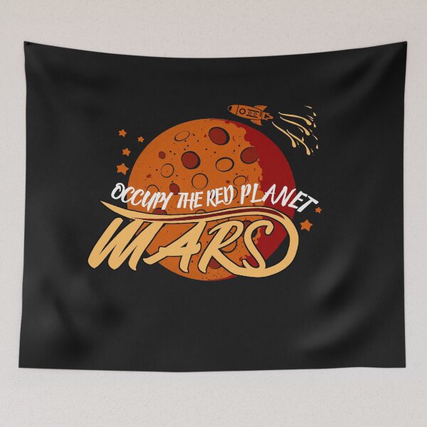Item preview, occupy The Red Planet designed and sold by vibeno1.