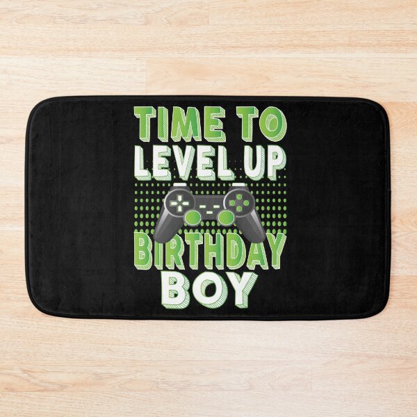 Item preview, Time To Level Up Birthday Boy Video Game Lover Party design designed and sold by Grabitees.