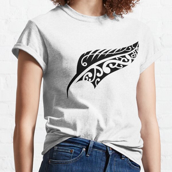 Item preview, New Zealand Kiwi Fern all black tattoo designed and sold by D4mon.