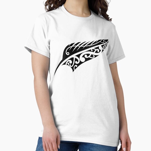 Item preview, New Zealand Kiwi Fern all black tattoo designed and sold by D4mon.