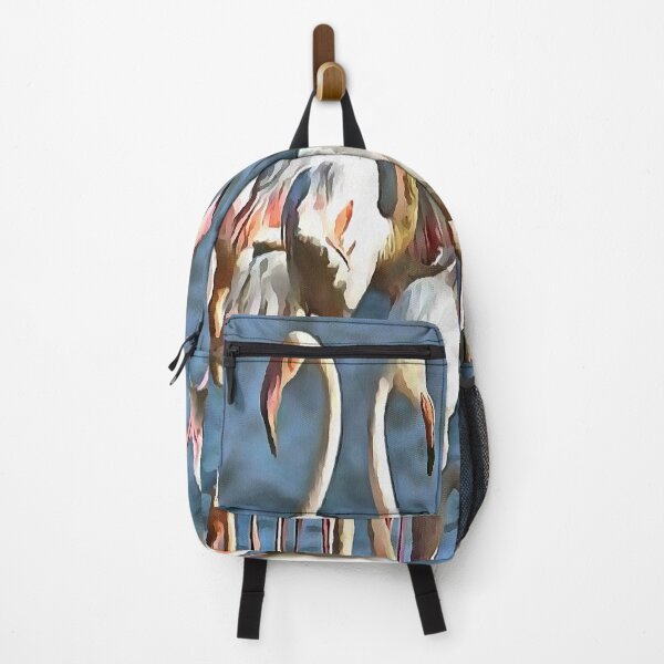 Item preview, Elegance Of Artistic Pink Flamingos Colorful Painting designed and sold by taiche.
