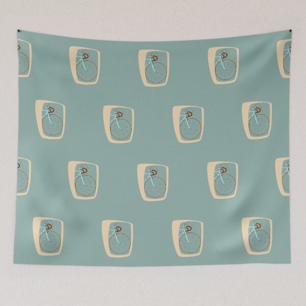 Item preview, Vintage Bicycle Front Section Celeste designed and sold by RabeDesigns.