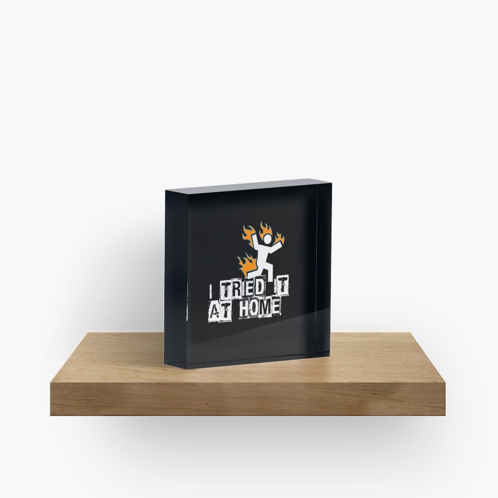 I Tried it At Home Acrylic Block