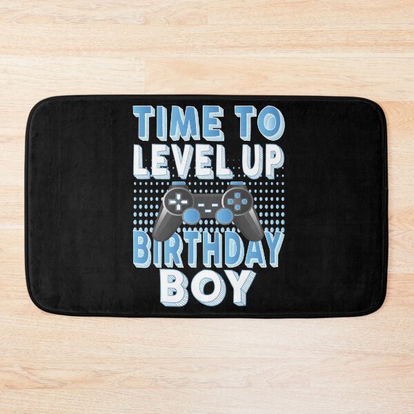 Item preview, Time To Level Up Birthday Boy Video Game Lover Party graphic designed and sold by Grabitees.