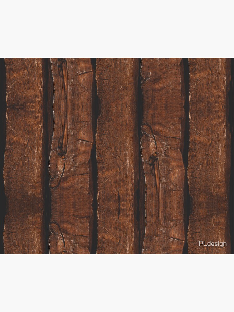 Rustic dark brown old wood by PLdesign