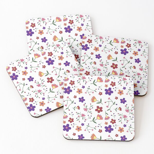 Item preview, Abstract flowers designed and sold by AhMath.