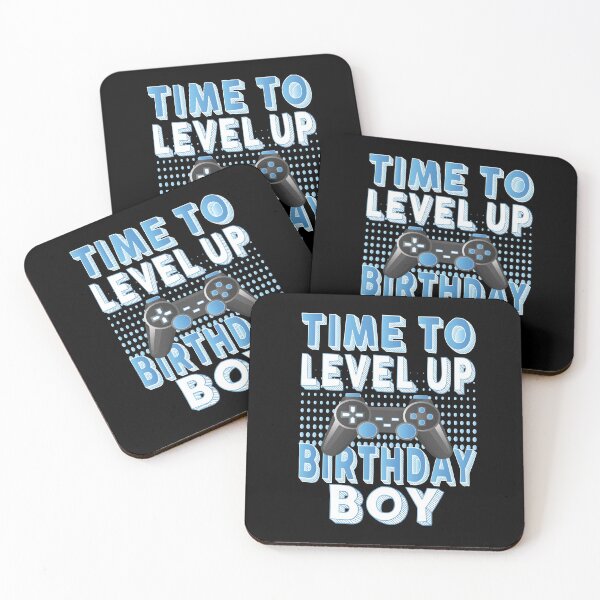 Item preview, Time To Level Up Birthday Boy Video Game Lover Party graphic designed and sold by Grabitees.