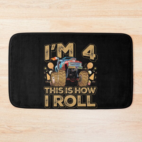 Item preview, 4 Year Old Boy Toddler Monster Truck Party 4th Birthday designed and sold by Hananiah Merch.