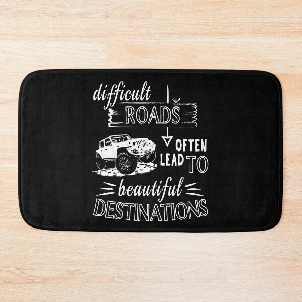 Item preview, Difficult Roads Often Lead To Beautiful Destinations Saying Gift designed and sold by Raeolus.
