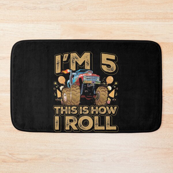 Item preview, 5 Year Old Boy Toddler Monster Truck Party 5th Birthday designed and sold by Hananiah Merch.