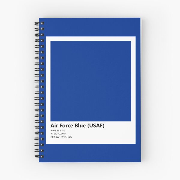 Item preview, Color Swatch/Card (US Air Force Blue) designed and sold by Pestorian.