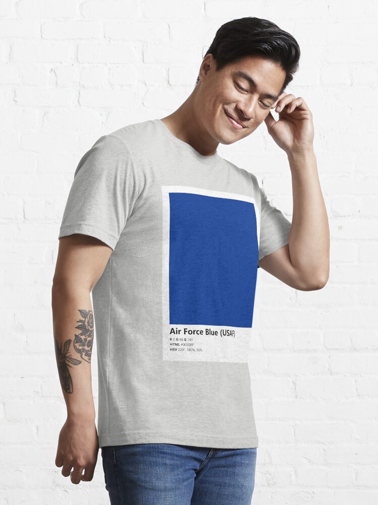 Air force blue t hot sale shirt