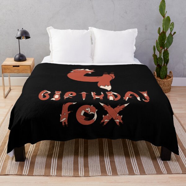 Artikelvorschau, 4. Geburtstag Fox Lover 4 Jahre alte Jungen und Mädchen Party Design entworfen und verkauft von Grabitees.