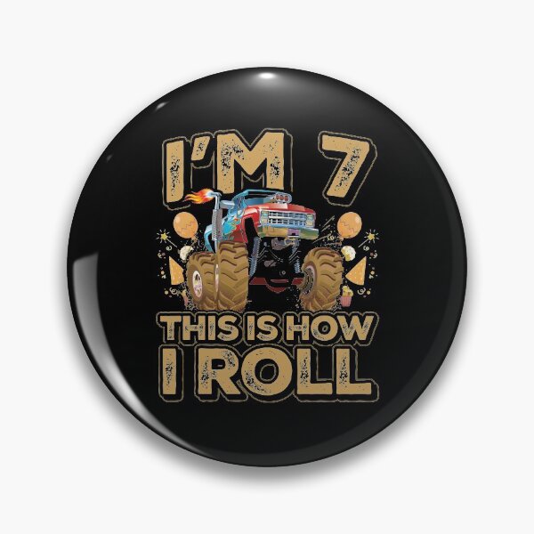 Item preview, 7 Year Old Boy Toddler Monster Truck Party 7th Birthday designed and sold by Hananiah Merch.