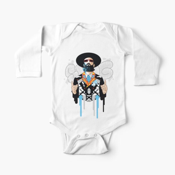 No one but him | Modern and original jewish art Long Sleeve Baby One-Piece