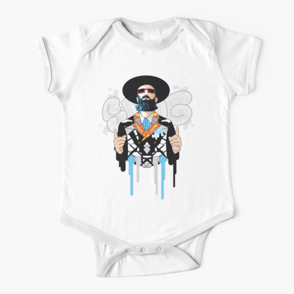 No one but him | Modern and original jewish art Short Sleeve Baby One-Piece