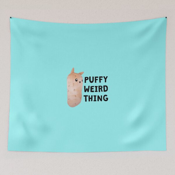 Item preview, FUNNY CAT PUFFY WEIRD THING DESIGN  designed and sold by Picspot.