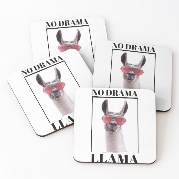 Item preview, no drama llama designed and sold by Creative  Tagging.