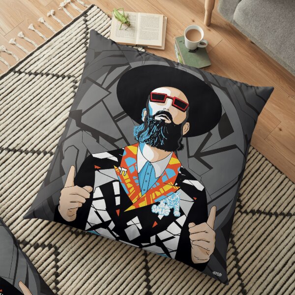 No one but him | Modern and original jewish art Floor Pillow