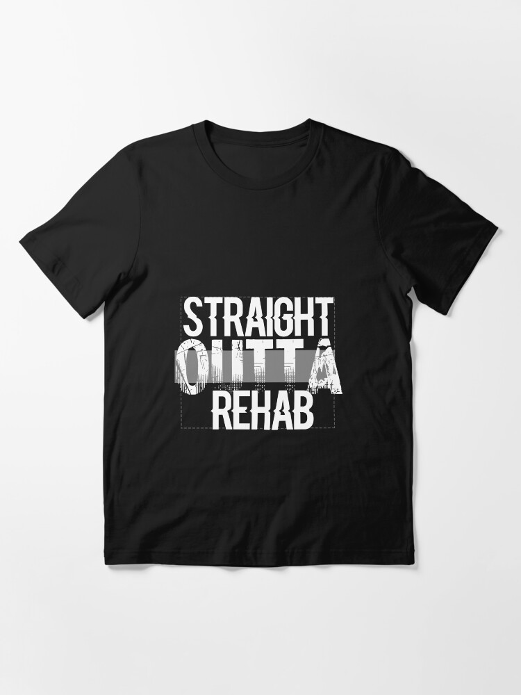 Alternate view of Straight Outta Rehab Essential T-Shirt