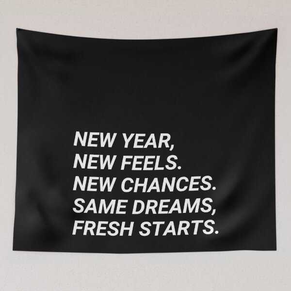 Item preview, New Year's Eve Midnight Changes Dreams designed and sold by MarianRossberg.