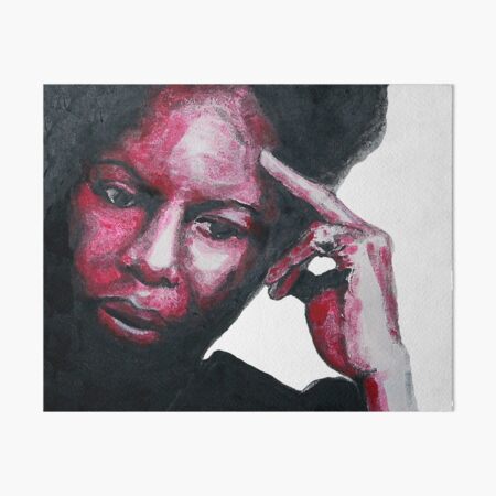 Nina Simone Art Board Print