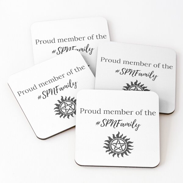 Item preview, proud member of the spn family supernatural designed and sold by LannisterOnMars.