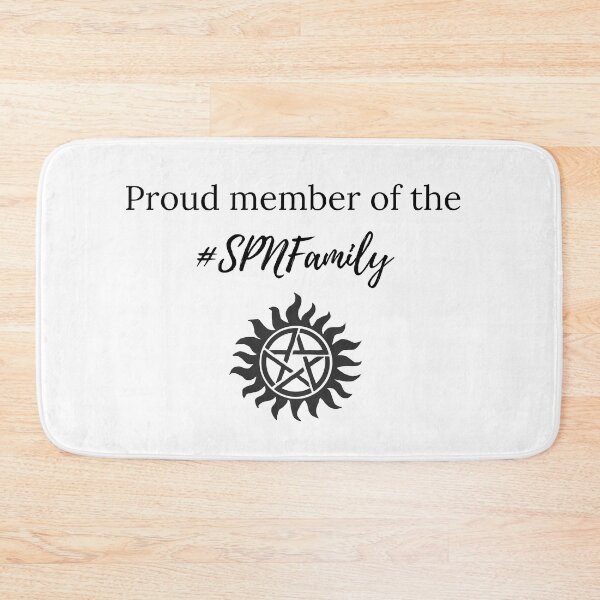 Item preview, orgulloso miembro de la familia spn sobrenatural designed and sold by LannisterOnMars.