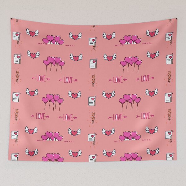 Item preview, Love heart pattern designed and sold by YALPOShop.