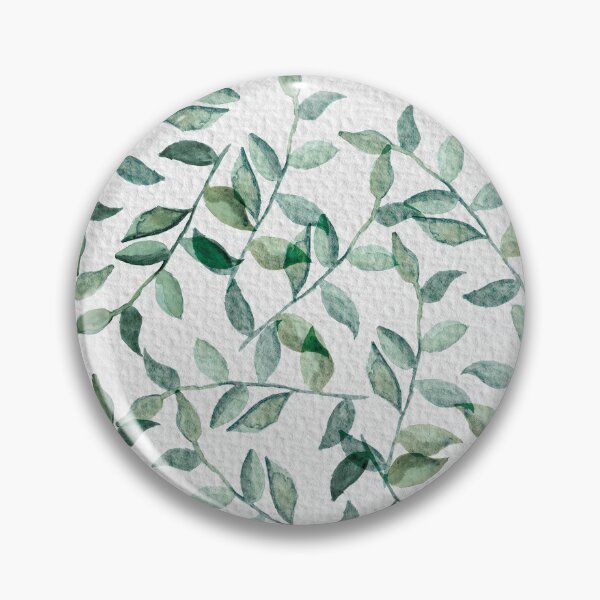 Item preview, Green Foliage Watercolour designed and sold by Roseanne Durnford.
