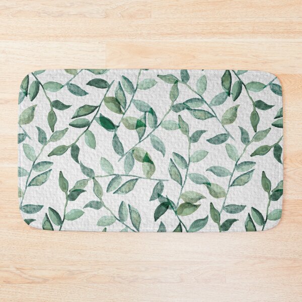 Item preview, Green Foliage Watercolour designed and sold by Roseanne Durnford.