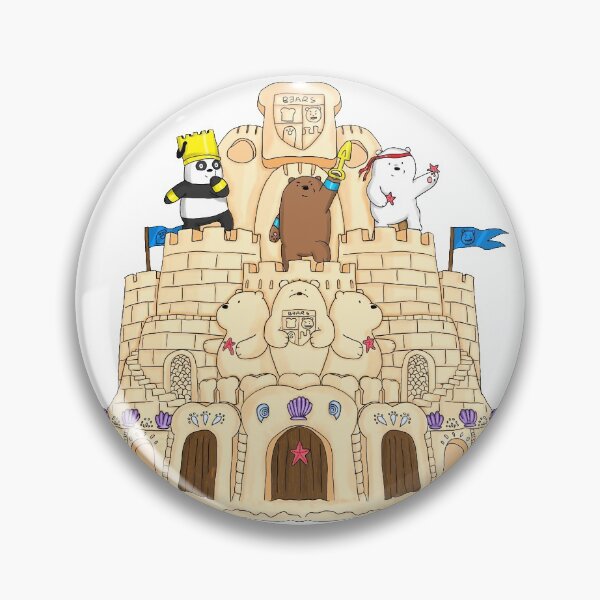 Item preview, We Bare Bears Sandcastle designed and sold by braeprint.