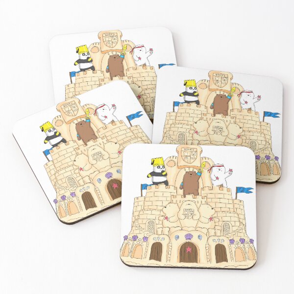 Item preview, We Bare Bears Sandcastle designed and sold by braeprint.