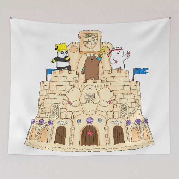 Item preview, We Bare Bears Sandcastle designed and sold by braeprint.