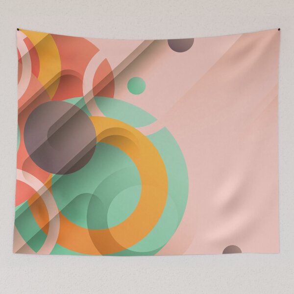 Item preview, MODERN CIRCLES PATTERN designed and sold by Qudor.
