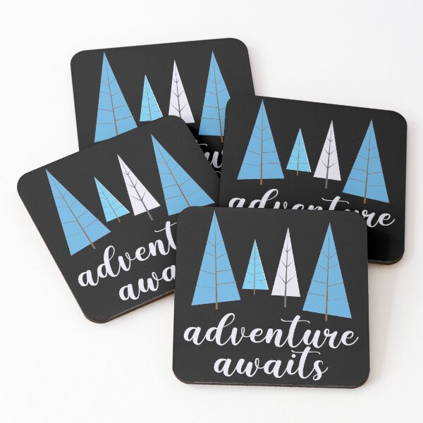 Item preview, Adventure awaits - nature forest trees designed and sold by ItsMemeMachine.
