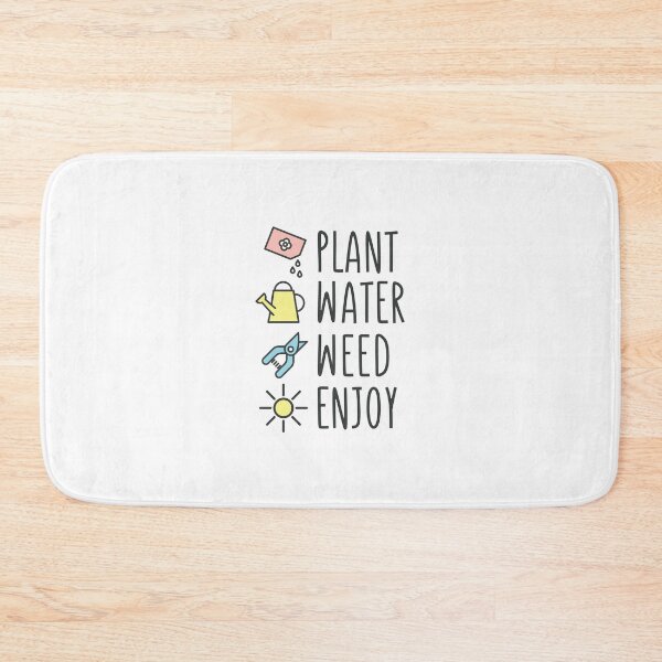 Item preview, Plant Water Weed Enjoy Gardening   designed and sold by HiFiTees.
