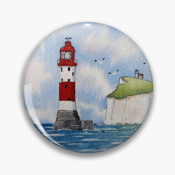 Item preview, Beachy Head and Belle Tout Lighthouses. designed and sold by John Ray.