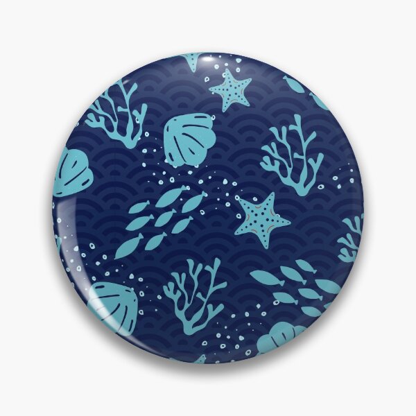 Item preview, Blue Underwater Ocean Vibes designed and sold by Colorful Misfits.