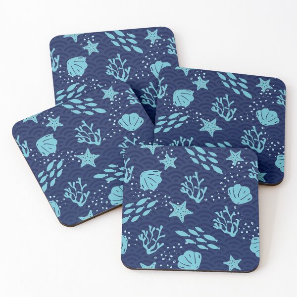 Item preview, Blue Underwater Ocean Vibes designed and sold by Colorful Misfits.