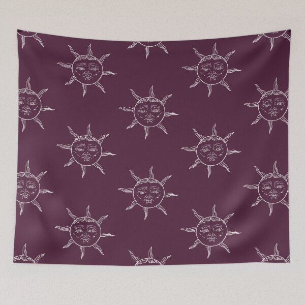 Item preview, Sulky sun (maroon) designed and sold by Attenborough_Fan.