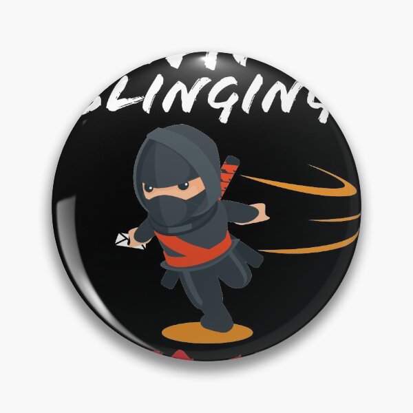 Item preview, Mail slinging Ninja or Postal worker designed and sold by Grinover.
