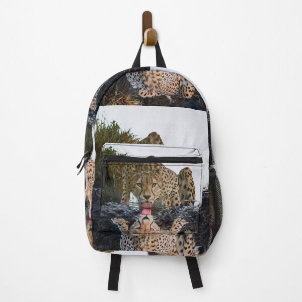 Item preview, LEOPARD AT THE WATER designed and sold by johnnyssandart.