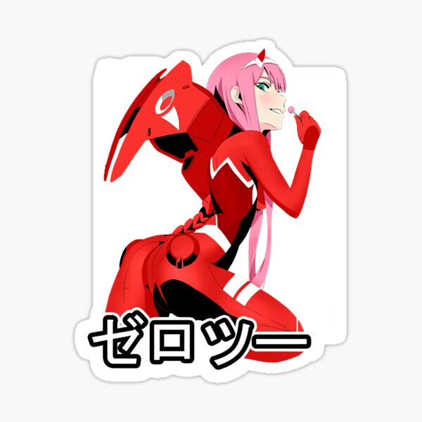 cute Zero two - Darling in the Franxx Sticker for Sale by Kami-Anime