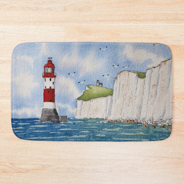 Item preview, Beachy Head and Belle Tout Lighthouses. designed and sold by John Ray.