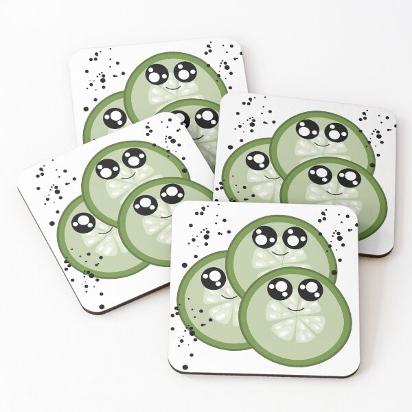 Item preview, funny design cucumber with eyes - gift designed and sold by Herzshirts.