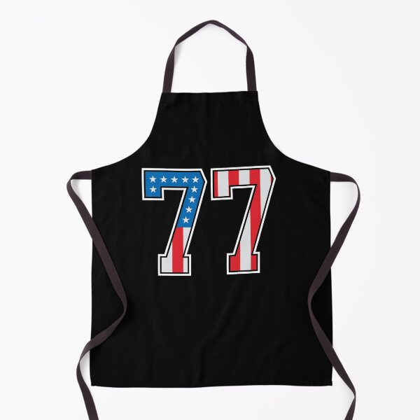Item preview, 77 American Lucky Number Seventy-seven United States Flag designed and sold by Urosek.