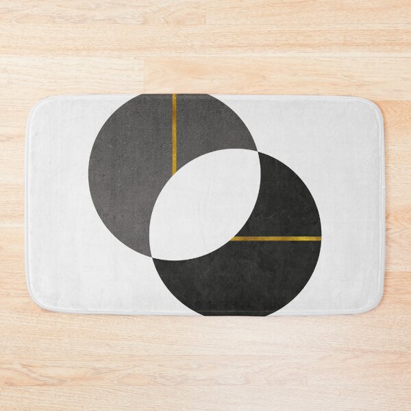 Item preview, Minimalist Grey Circles designed and sold by AmbienceArt.